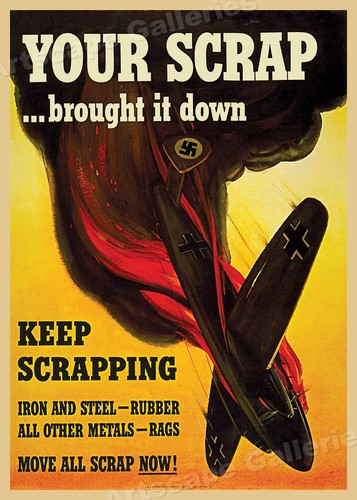 1940s scrap metal keep - 1940s,