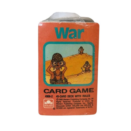 Vintage 1988 golden - war, card