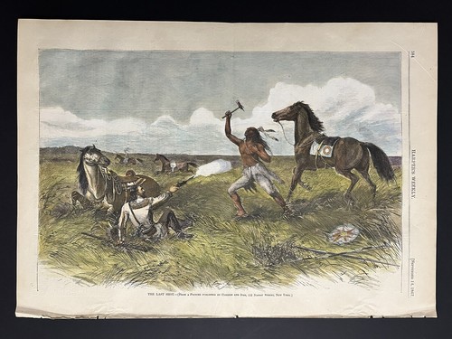 The last shot 1867 - last, harper’s
